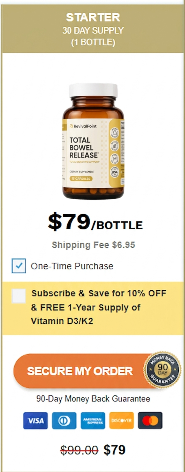 Total Bowel Release 1 bottle